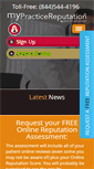 Mobile Screenshot of mypracticereputation.com